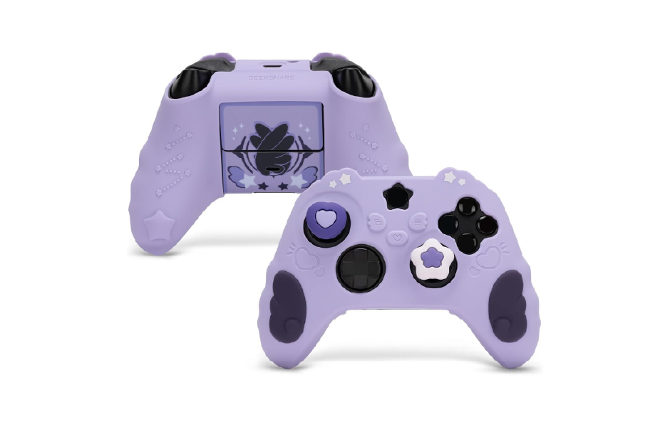 GeekShare Star Wings Xbox Controller Skin - Purple